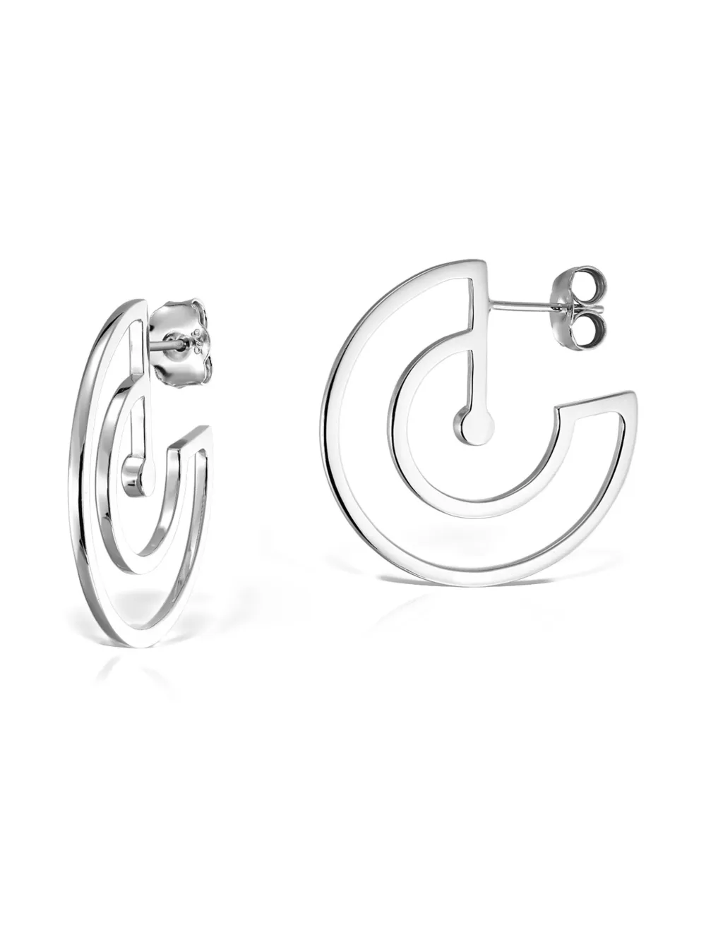 OBSIDIAN arracadas bañadas | Image 2