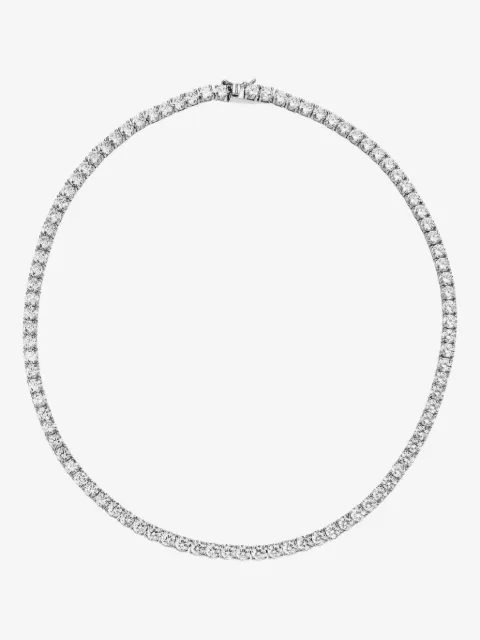 OBSIDIAN collier rivière à pierres