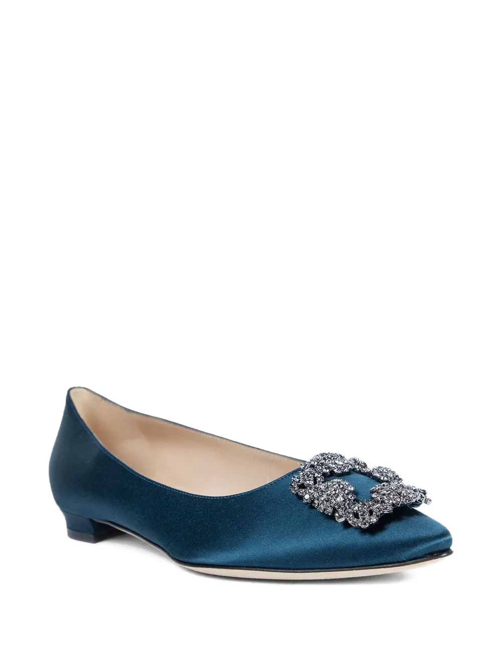 Manolo Blahnik Hangisiflat pumps Blauw