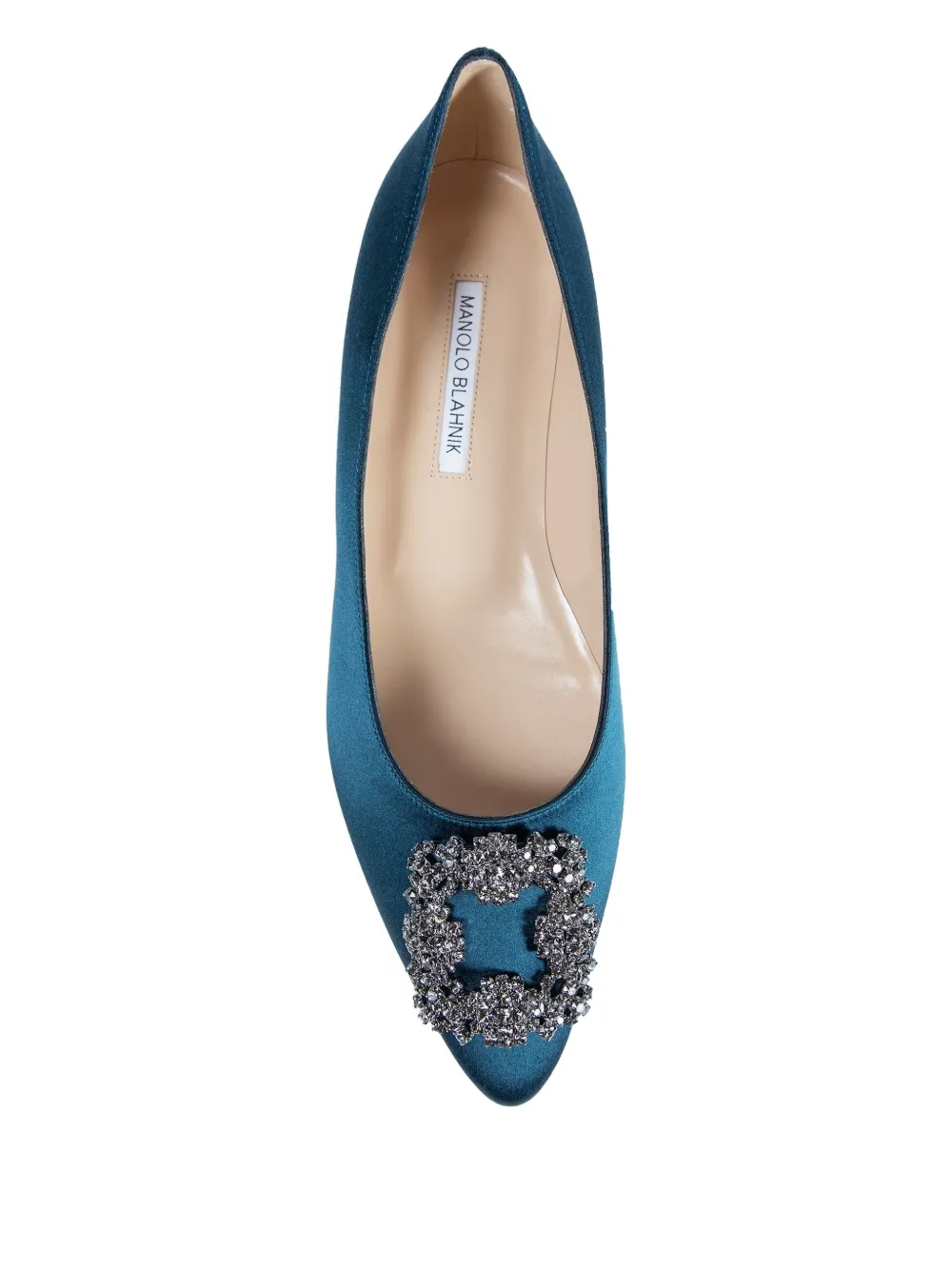 Manolo Blahnik Hangisiflat pumps Blauw