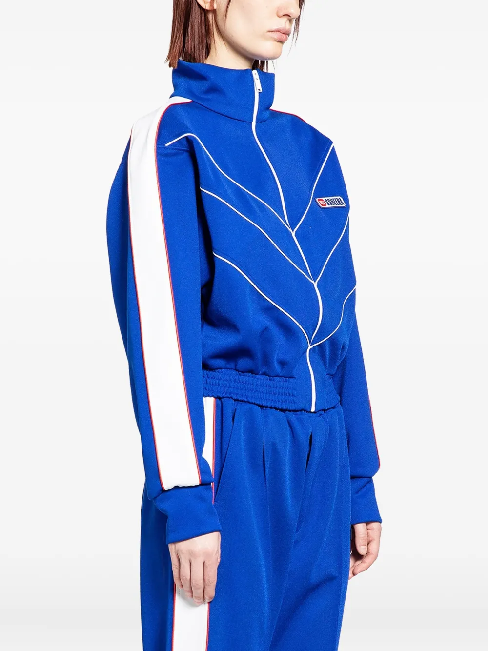 Ssheena Trainingsjack met rits Blauw