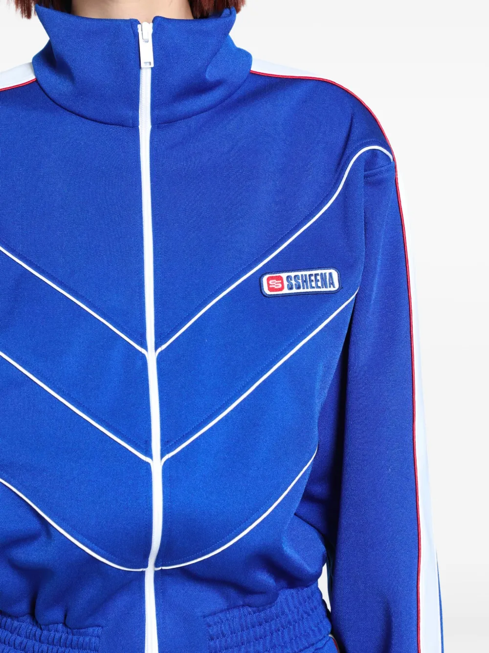 Ssheena Trainingsjack met rits Blauw