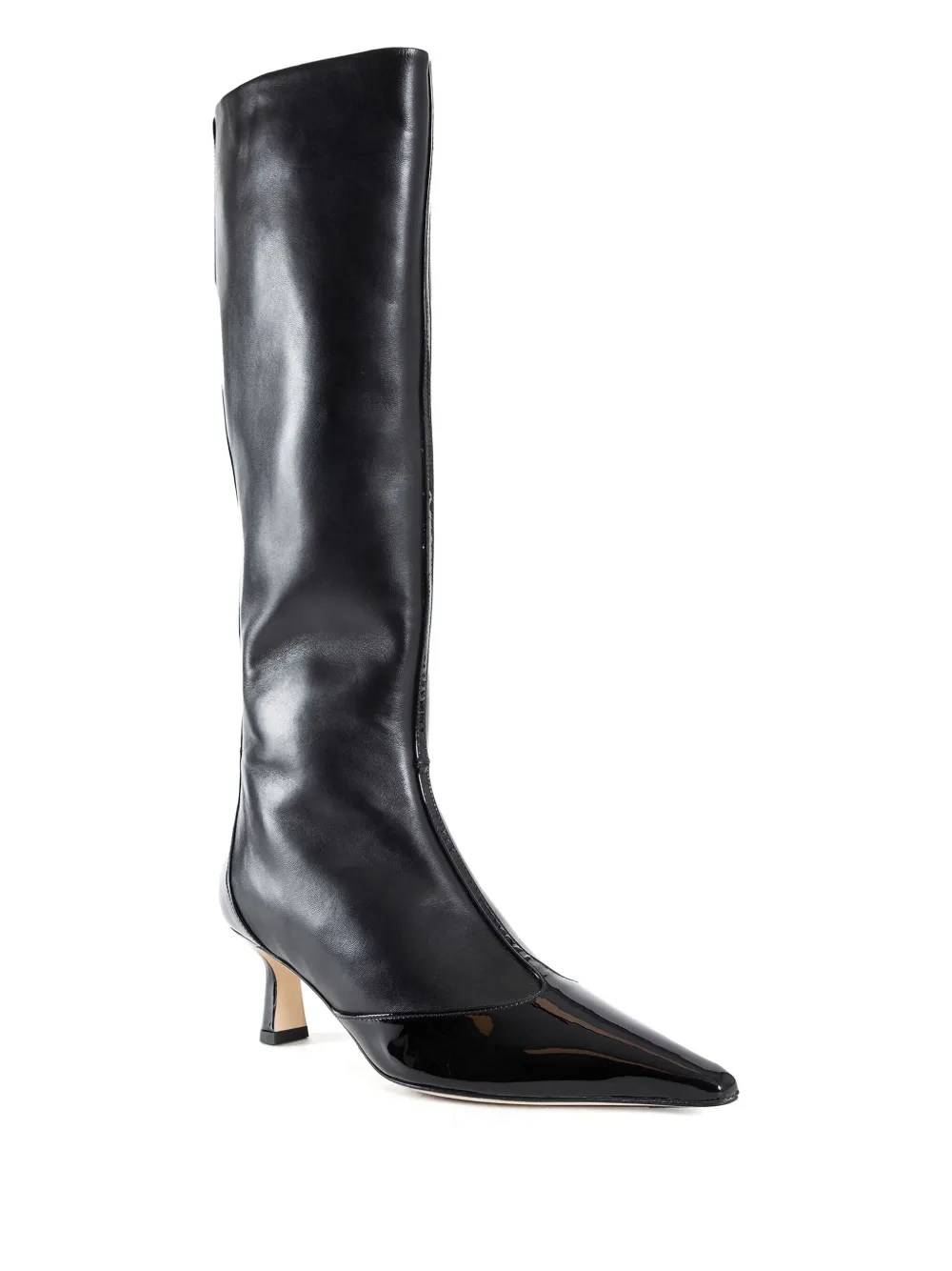 Aeyde Alexis Pointed Toe Boots In Black
