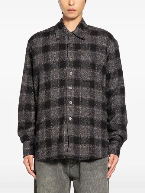 OUR LEGACY Above checked shirt