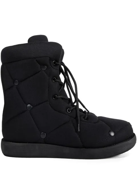 Yohji Yamamoto  PE/Tricot quilted boots
