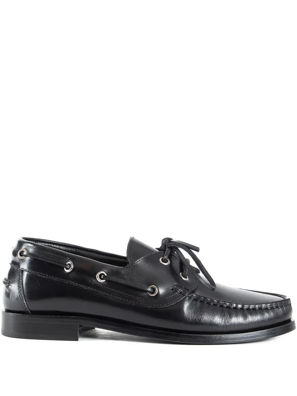 Aeyde Loafers met ringlets Zwart