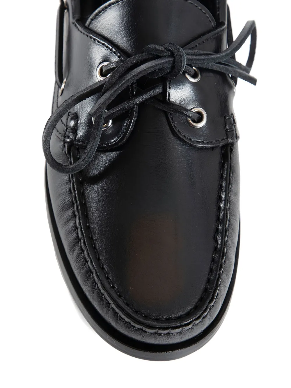 Aeyde Loafers met ringlets Zwart