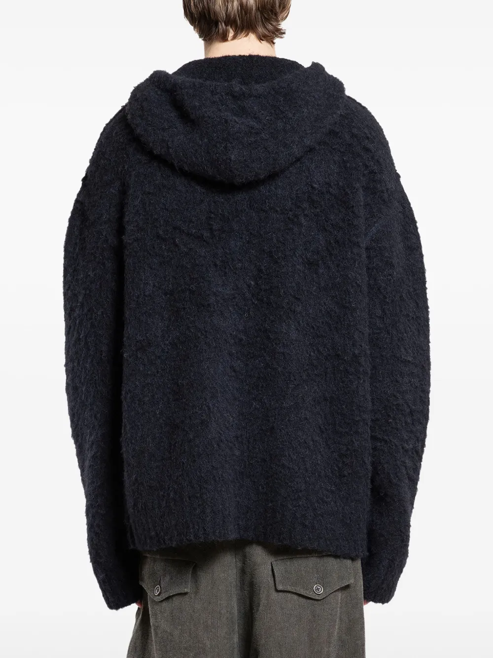 Uma Wang Hoodie met lange mouwen Zwart