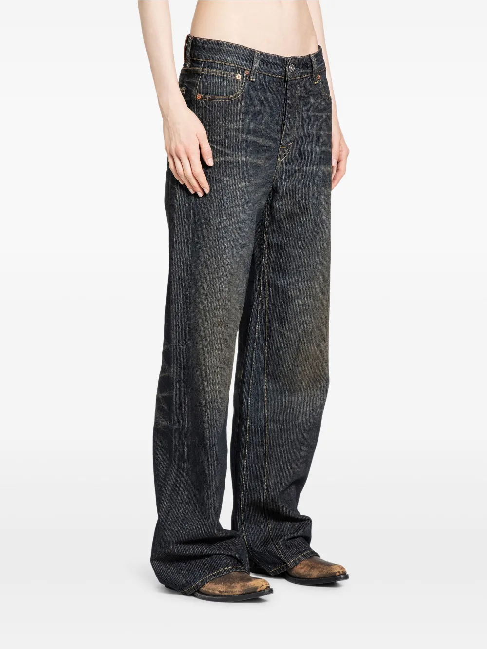 OUR LEGACY Treble Cut jeans Blauw