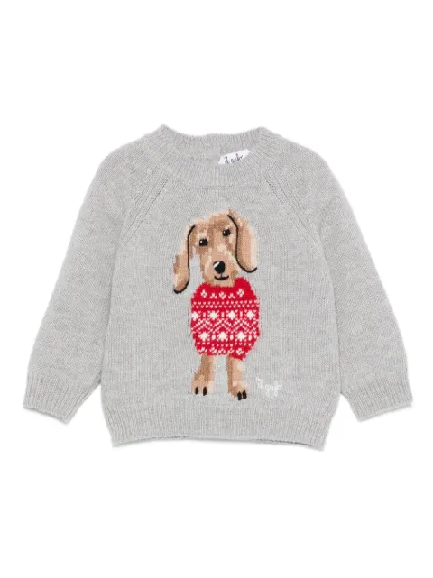 Il Gufo Bestickter Pullover