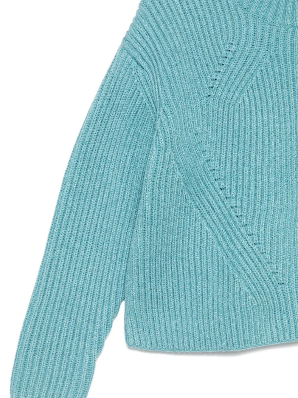 Il Gufo Geribbelde sweater Blauw