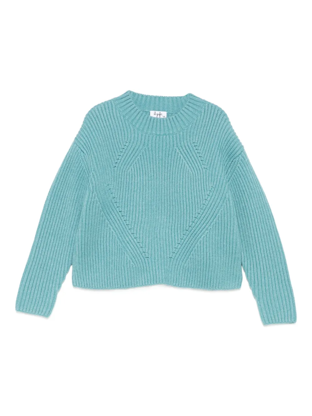 Il Gufo ribbed sweater | Blue | Image 1