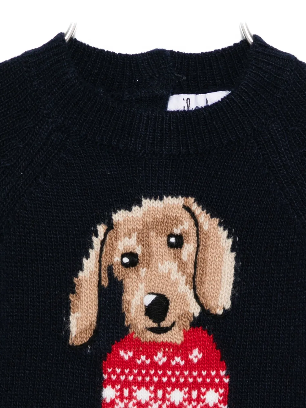 Il Gufo Wool Sweater In Black