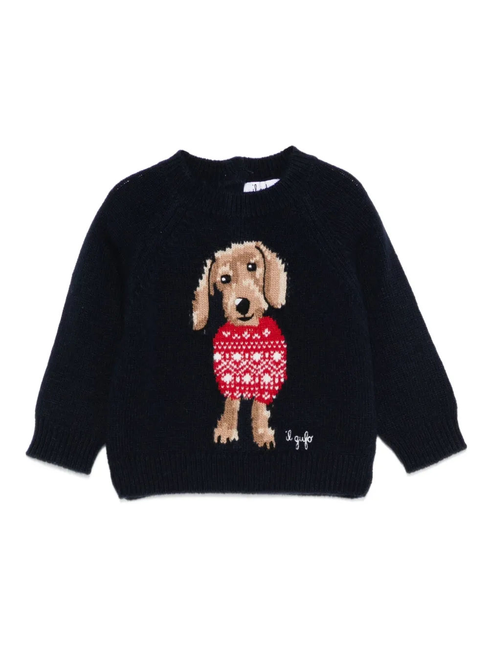 Il Gufo wool sweater | Blue | Image 1