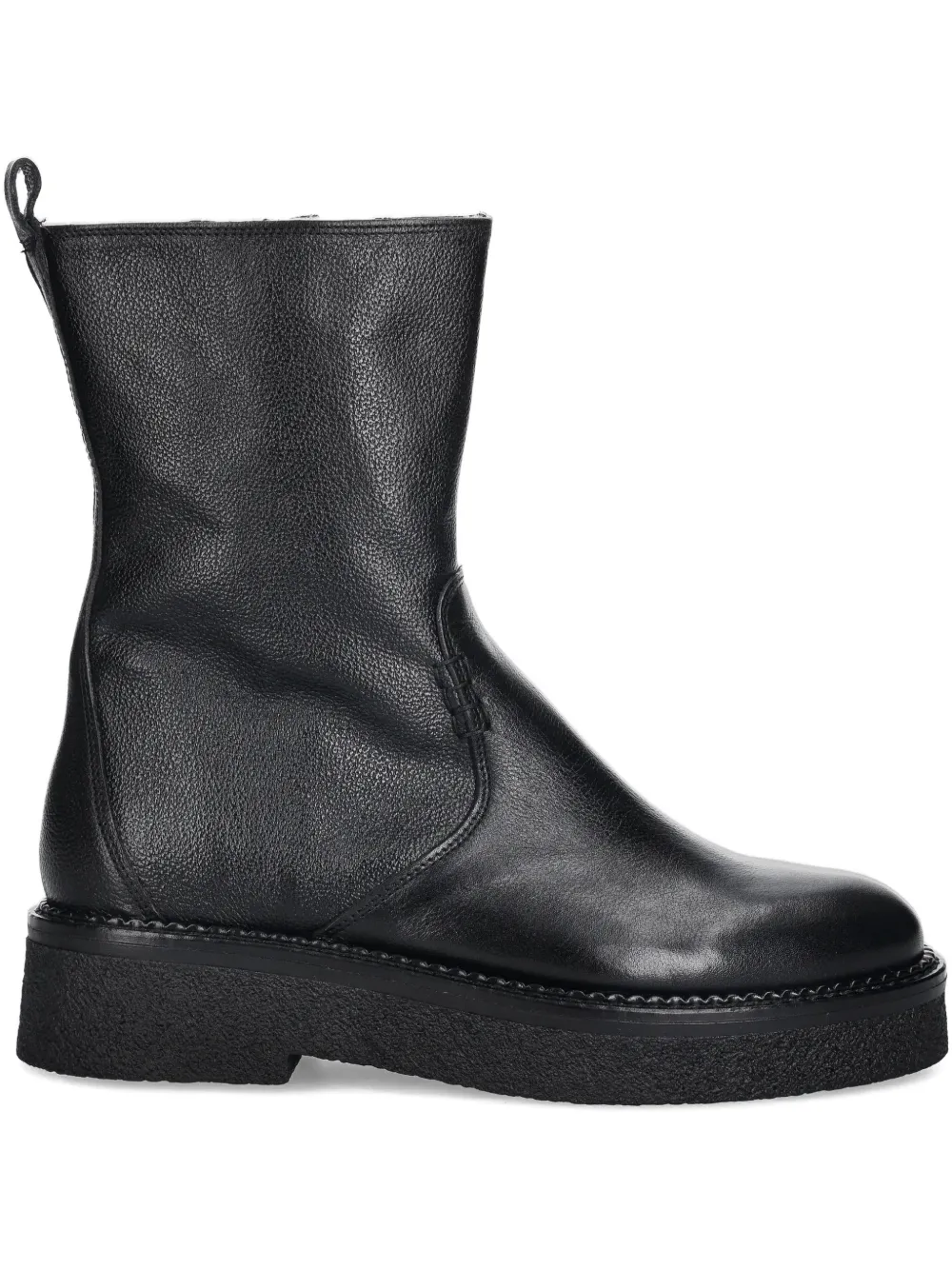Billi Bi Zip-up Ankle Boots In Black