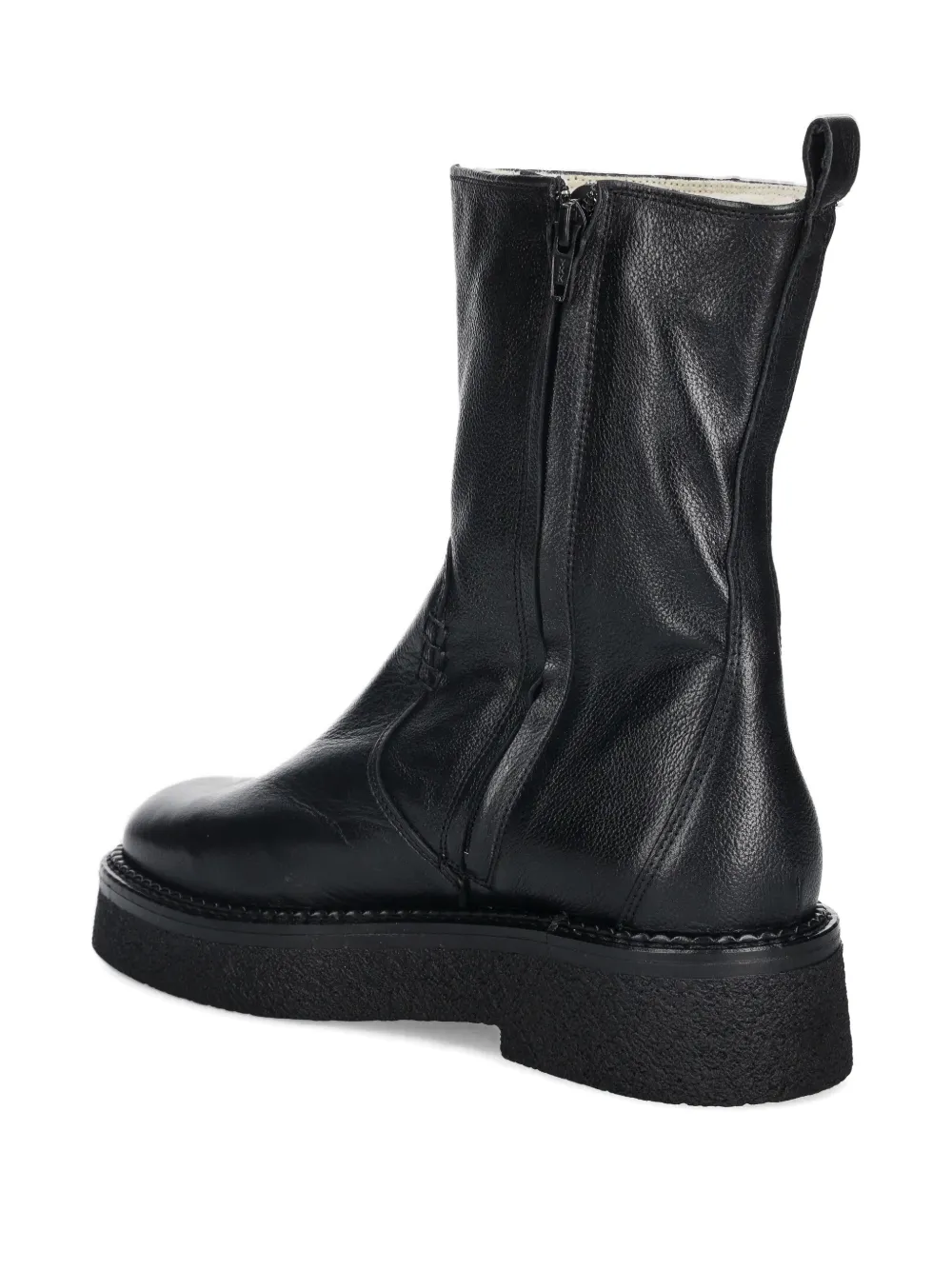 BILLI BI Enkellaarzen met rits Zwart