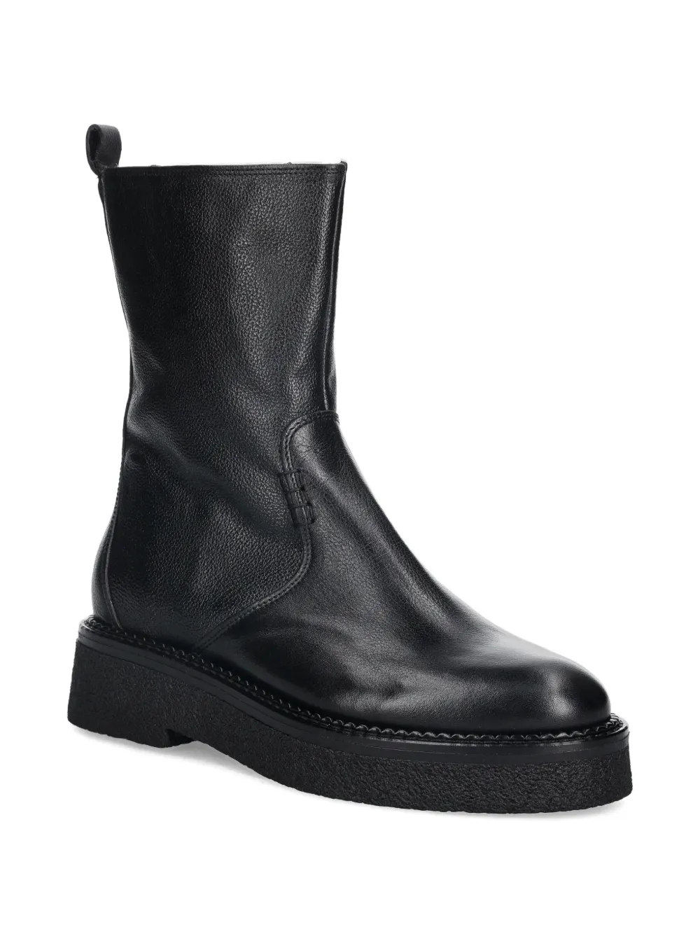 BILLI BI Enkellaarzen met rits Zwart