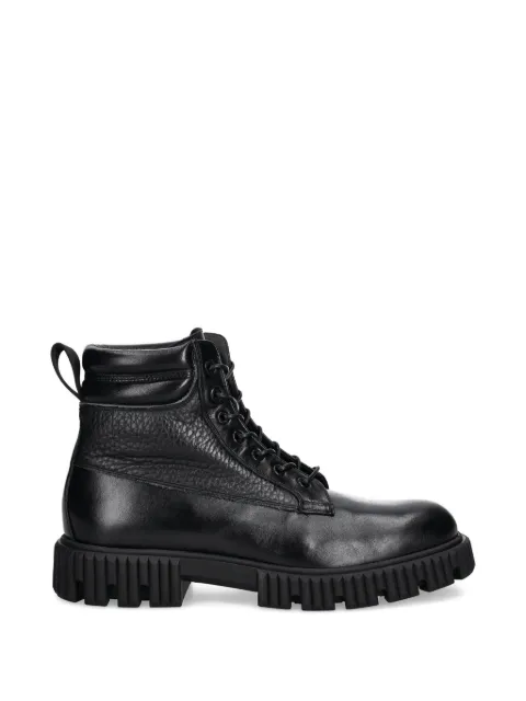 Baldinini lather lace-up boots
