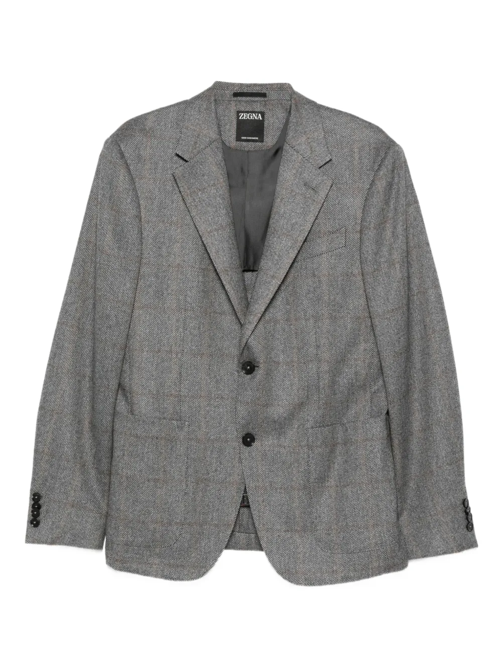 Zegna blazer à boutonnière | gris | Image 1