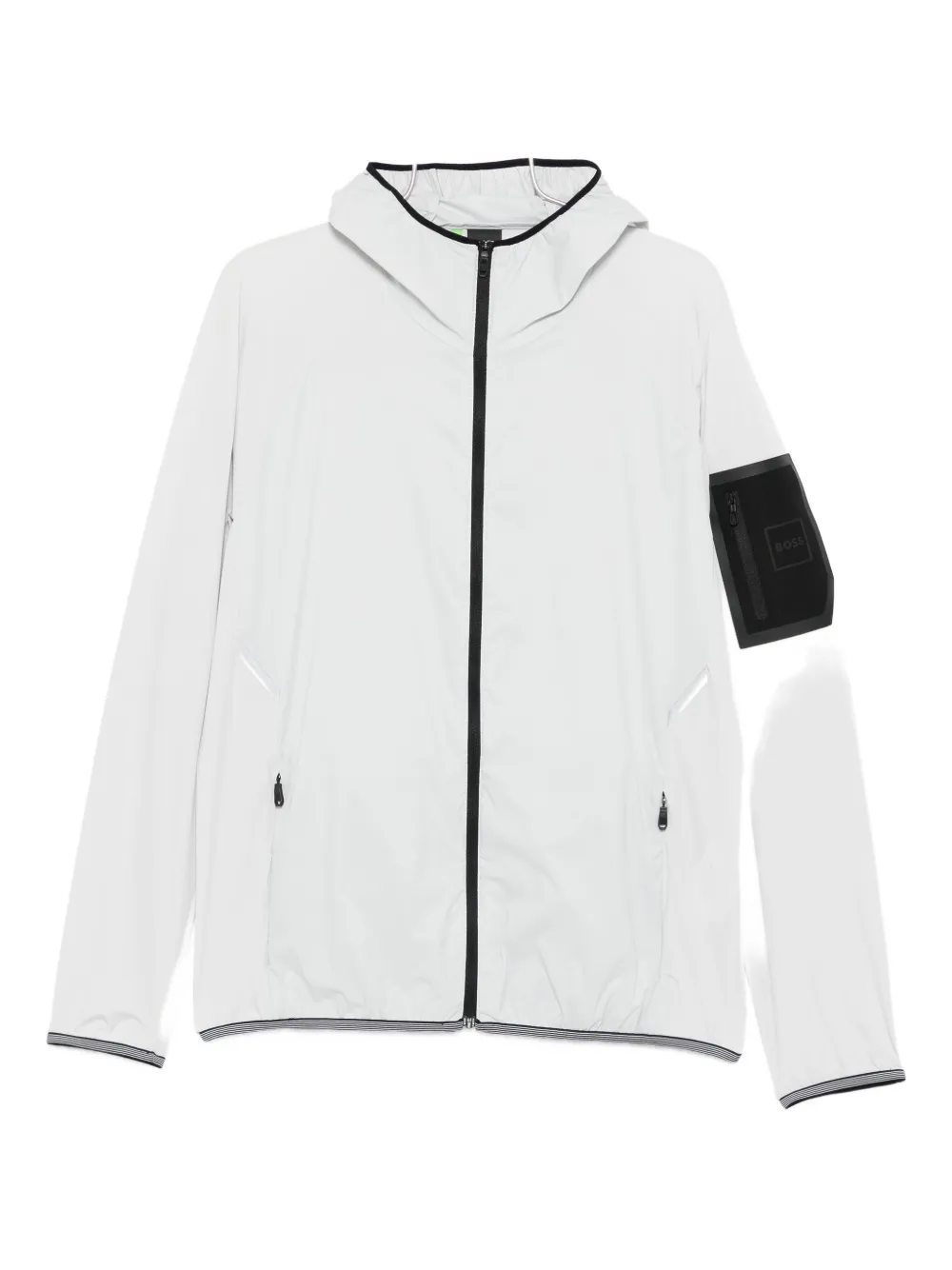 BOSS chaqueta con capucha | gris | Image 1