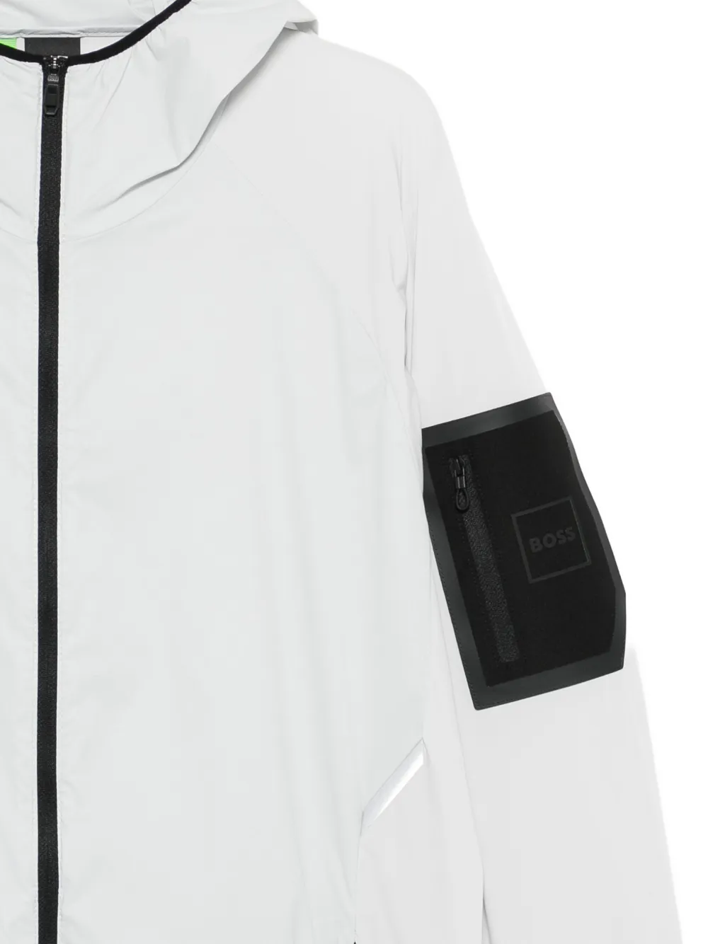 BOSS Jack met capuchon Grijs