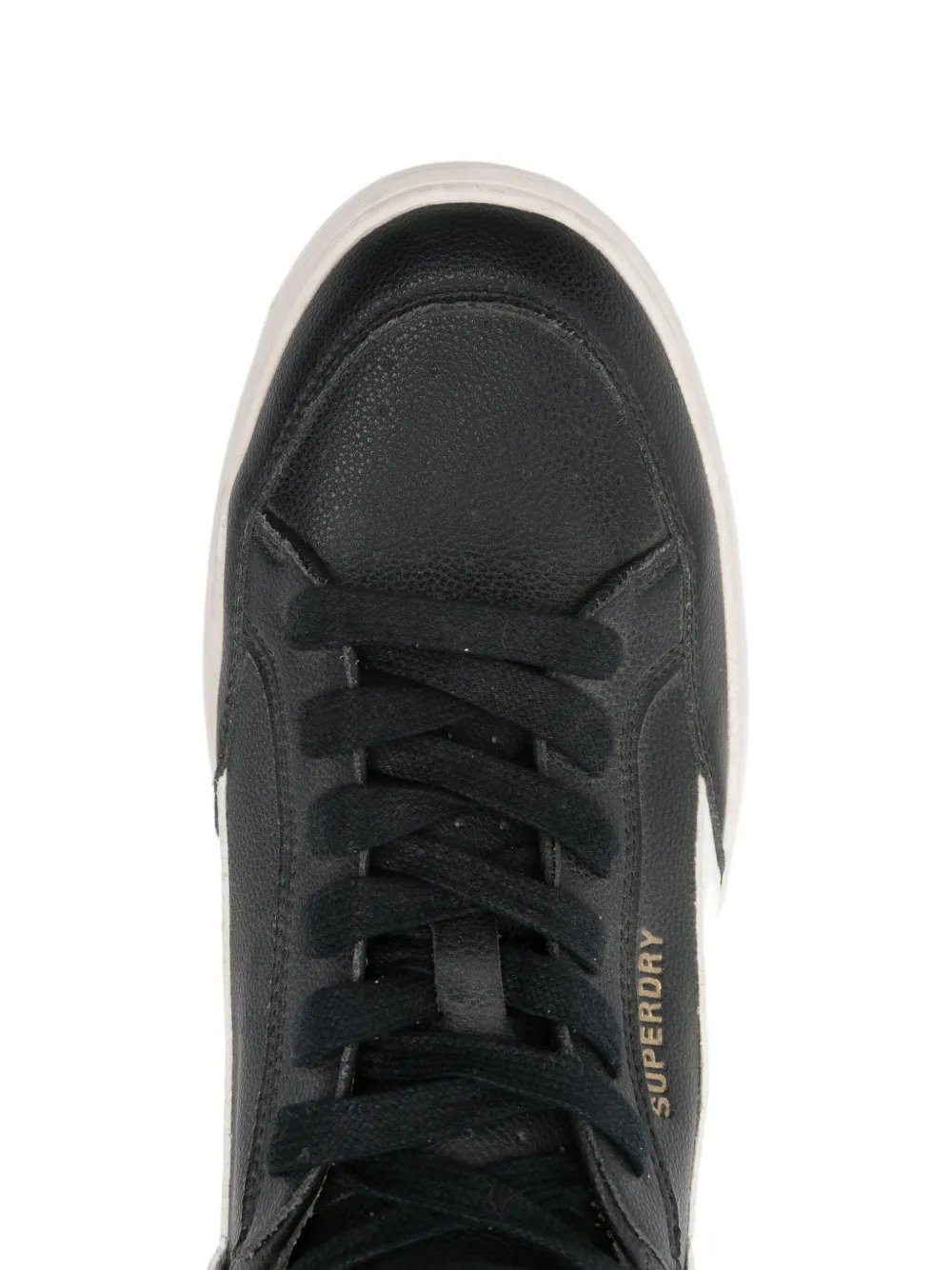 Superdry Basket Lux sneakers Zwart