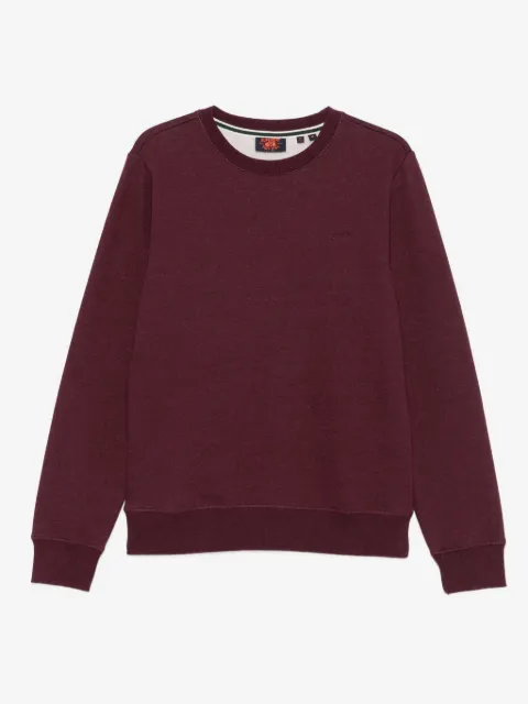 Superdry sudadera con cuello redondo