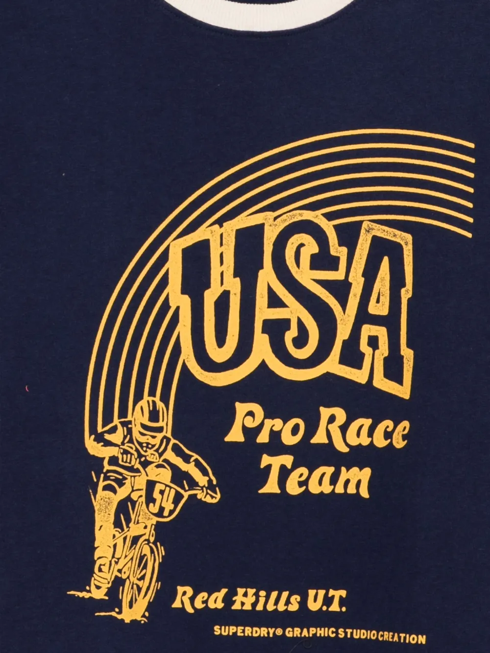 Superdry My Generation Graphic-print T-shirt In Blue