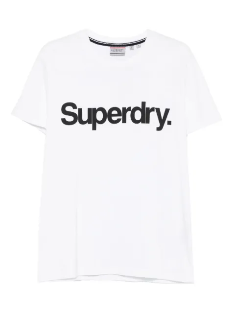 Superdry playera con logo estampado