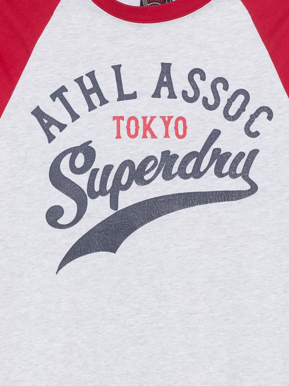 Superdry Raglan-sleeve T-shirt In White