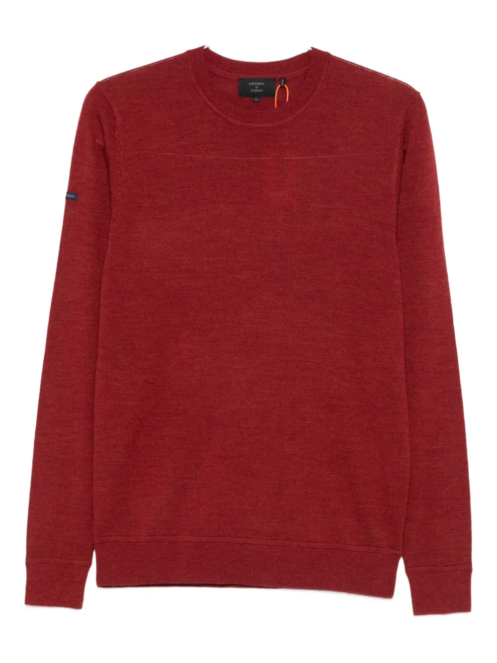 Superdry suéter con cuello vuelto | rojo | Image 1