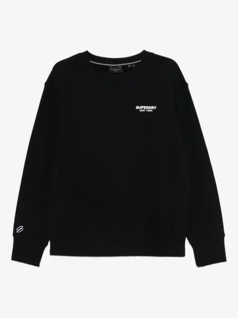 Superdry sudadera con logo estampado