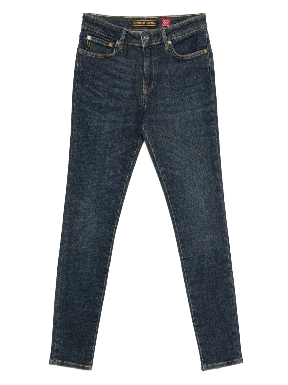 Superdry jean à coupe droite | bleu | Image 1