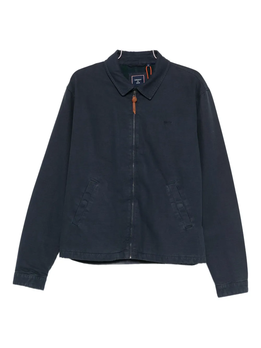 Superdry chamarra con cierre | azul | Image 1