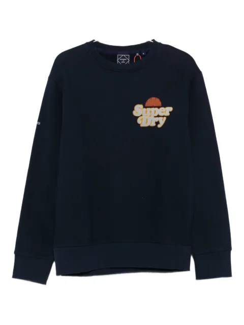 Superdry logo-print sweatshirt