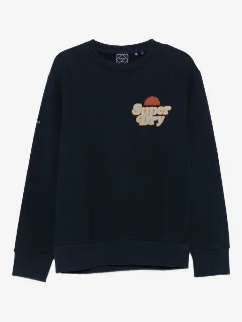 Superdry sweatshirt med logotryk