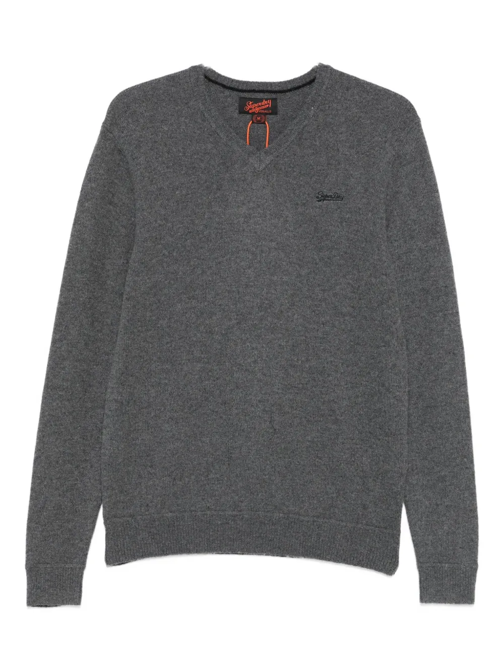 Superdry v-neck sweater | Grey | Image 1