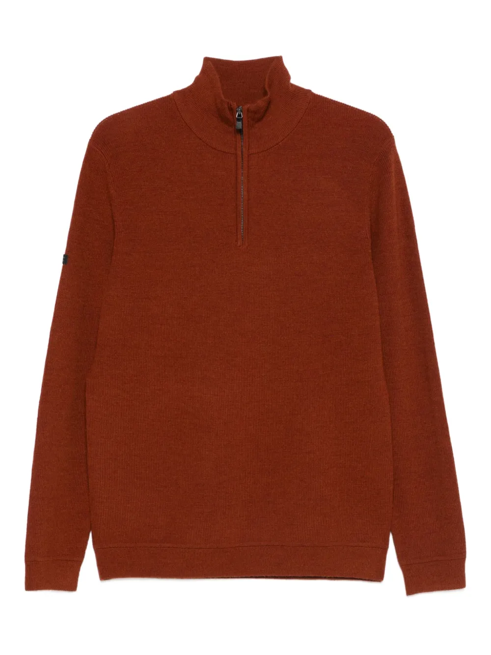 Superdry Trui met halve rits | Oranje | Image 1