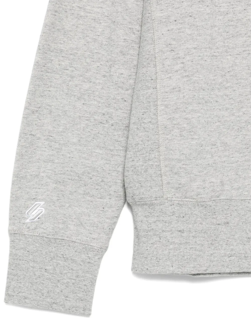 Superdry Logo-lettering Sweatshirt In Gray