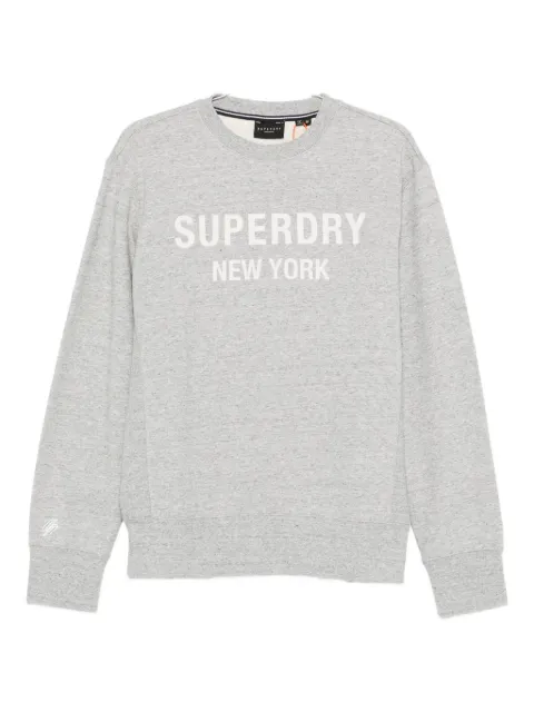 Superdry logo-lettering sweatshirt