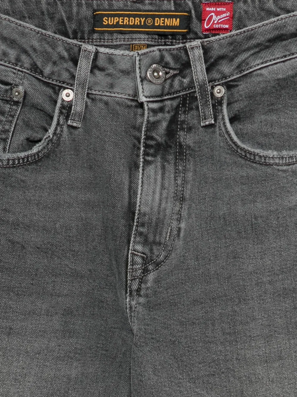 Superdry Straight jeans Grijs