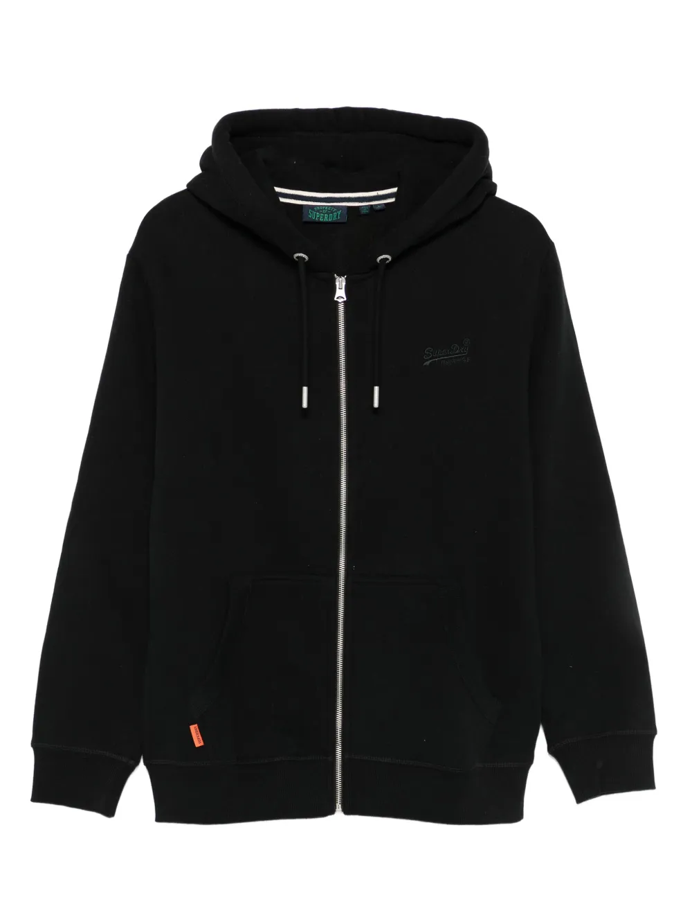 Superdry zip-up hoodie | Black | Image 1