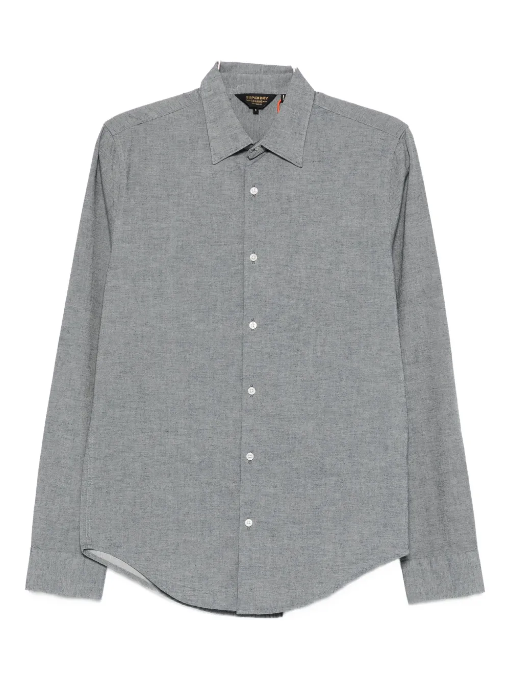 Superdry Cotton Shirt In Gray