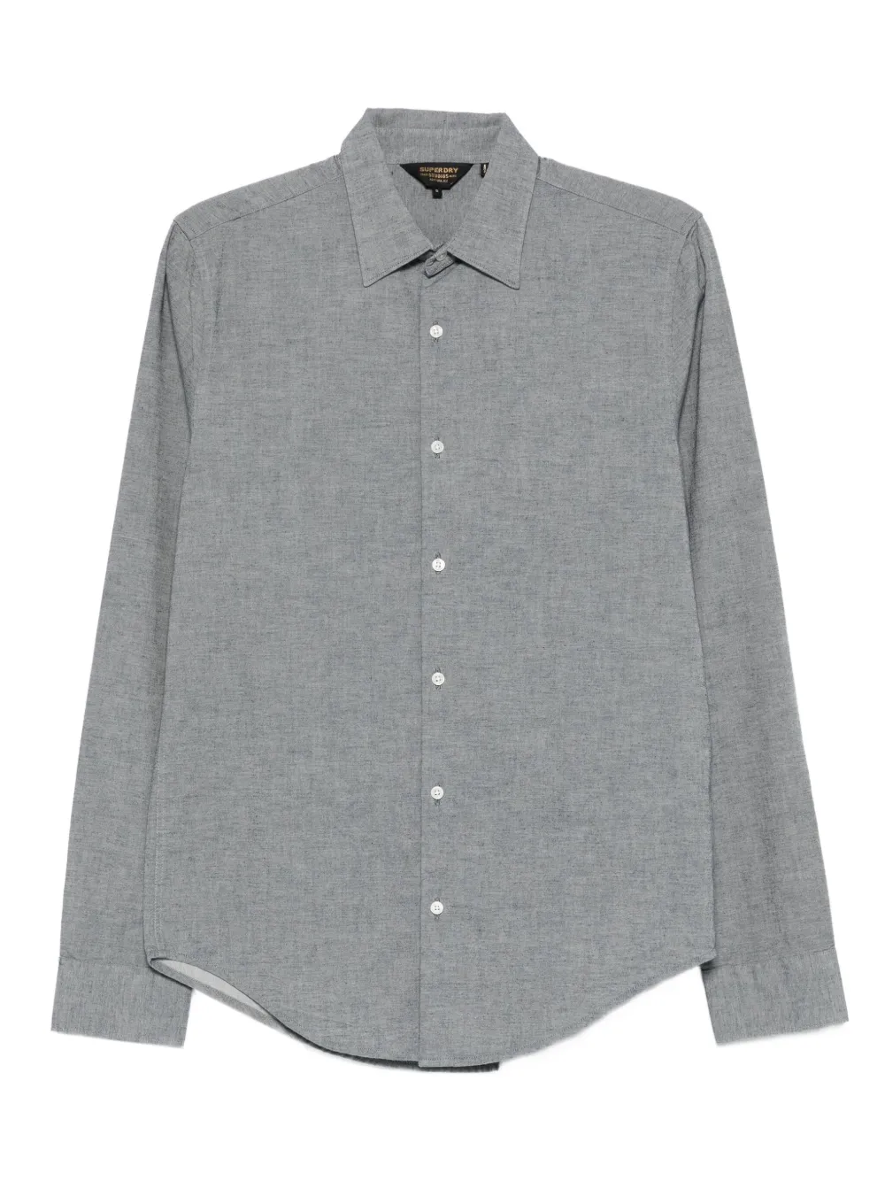 Superdry camisa de algodón | gris | Image 1