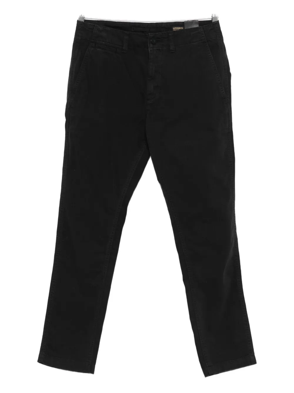 Superdry pants de algodón stretch | negro | Image 1
