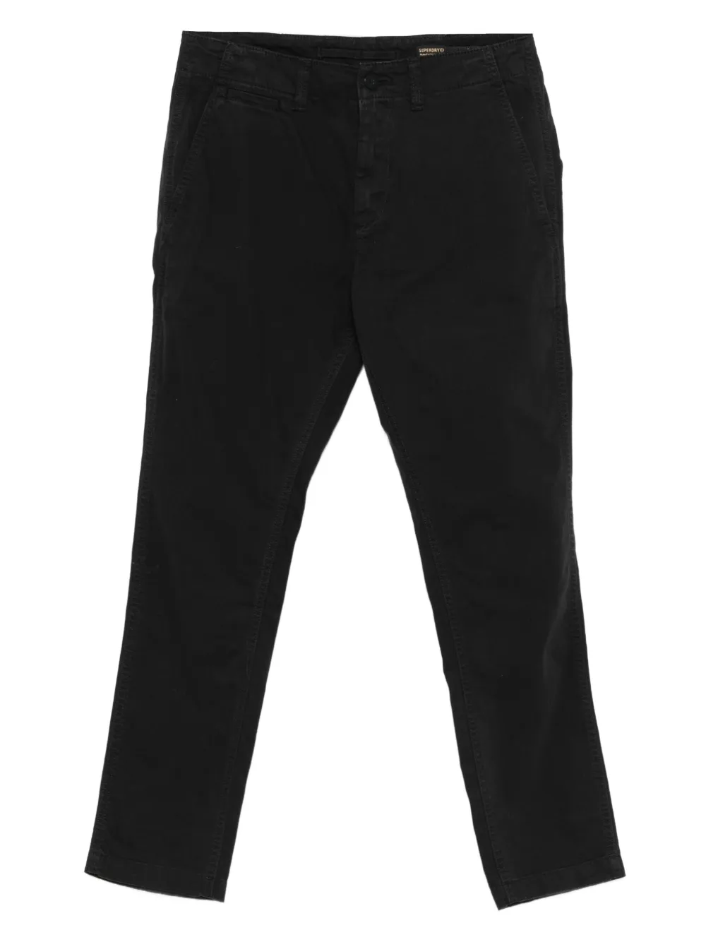 Superdry pants de algodón stretch | negro | Image 1