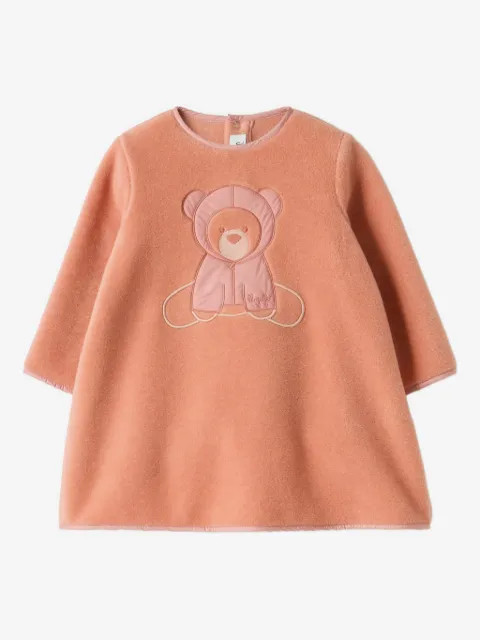 Il Gufo Kleid aus Fleece mit Trapezform