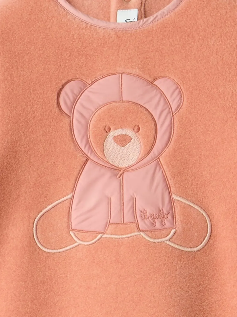 Il Gufo Fleece jurk - Oranje