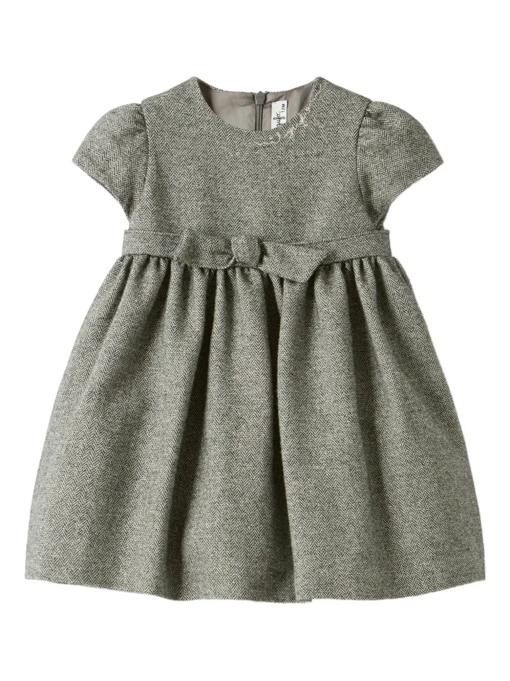 Il Gufo robe à motif de chevrons | gris | Image 1