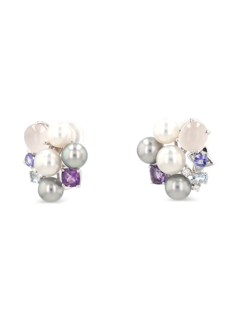 TASAKI white-gold pearl-embellished earrings | Image 2